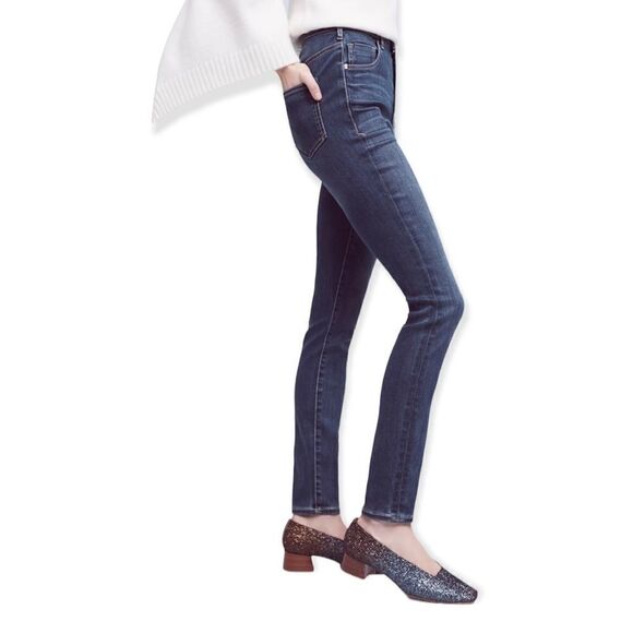 Pilcro and the Letterpress Anthropologie High Rise Superscript Denim Jeans Sz 26 - Picture 3 of 15